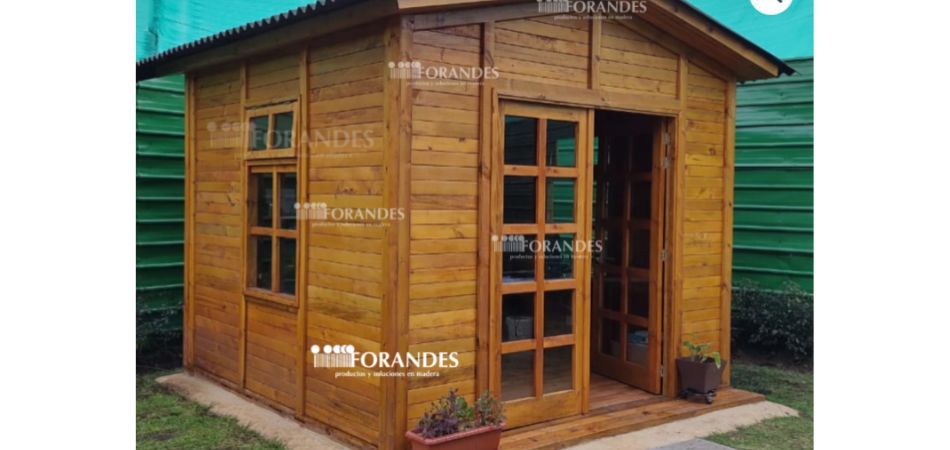 caseta prefabricada de madera